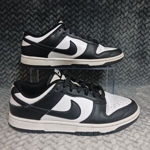 Nike Dunk Low Black White Men's Retro Sneakers Shoes DD1391-100 Size 7.5